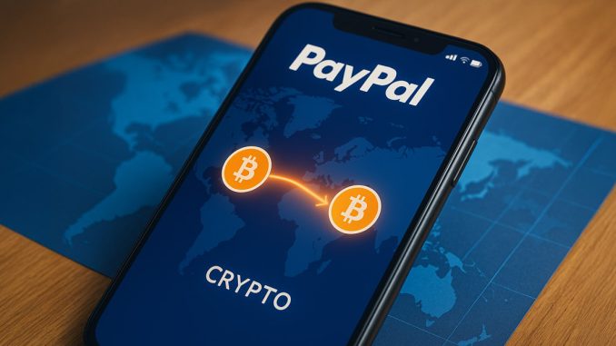 PayPal's "Pay with Crypto" opens new doors for 650 million users