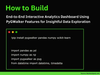 How to Build an End-to-End Interactive Analytics Dashboard Using PyGWalker Features for Insightful Data Exploration