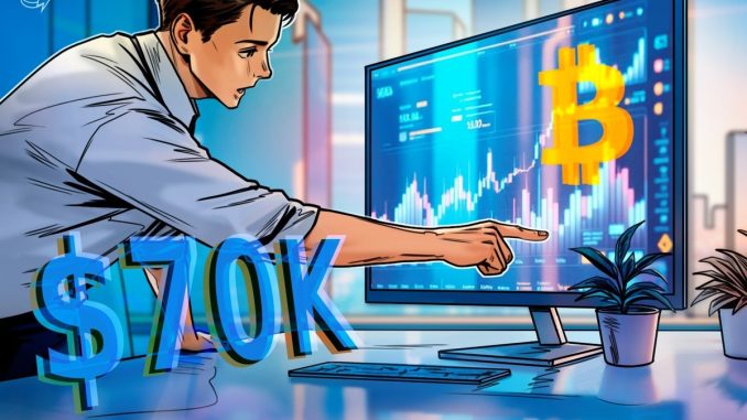 Bitcoin $70K Sell-off Will Recharge Bull Market