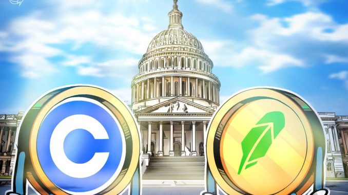 Coinbase, Robinhood Lend Talent to US ‘Tech Force’