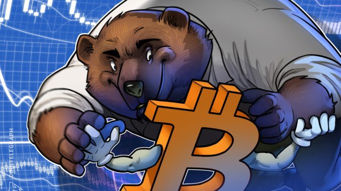 Critical Bitcoin Market Metrics Signal Start of Bear Market: CryptoQuant