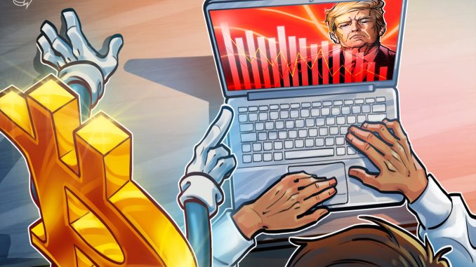 Crypto Market Crumbles As Greenland Row, Trump Tariffs Spook Investors