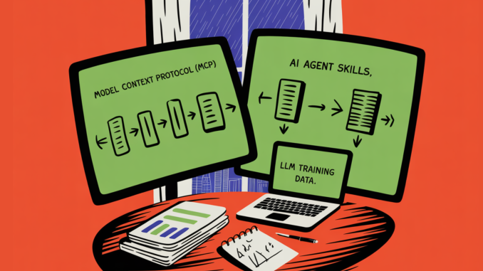 Model Context Protocol (MCP) vs. AI Agent Skills: A Deep Dive into Structured Tools and Behavioral Guidance for LLMs