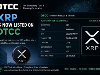 Ripple XRP DTCC